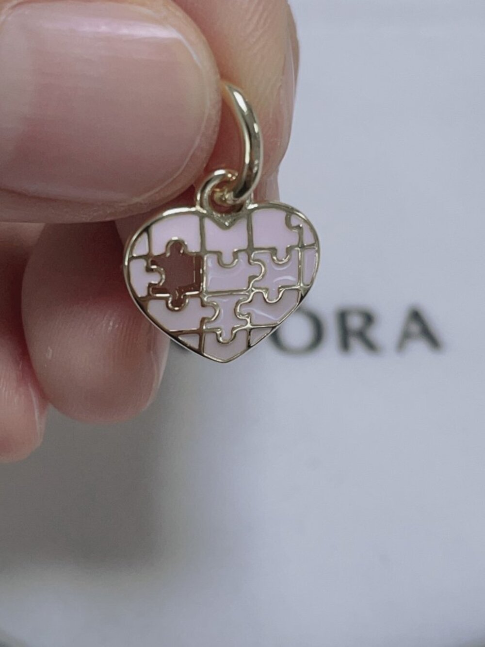 Pandora You Complete My Heart Charm Pendant